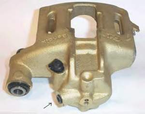 4401L3 Peugeot/Citroen Suporte do freio dianteiro direito