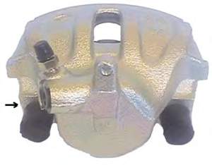 Compre 2D0615423 VAG Suporte do freio traseiro esquerdo