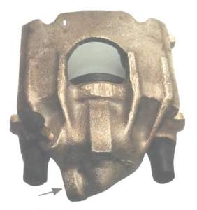 191615123 VAG Suporte do freio dianteiro esquerdo