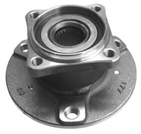 Q0002072V010000000 Mercedes Cubo traseiro