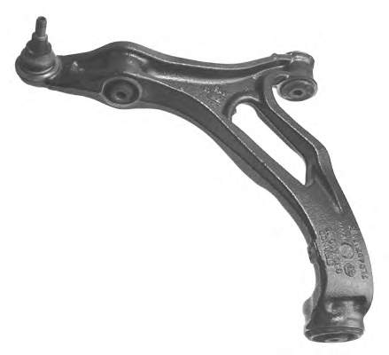 7L0407154B VAG Braço oscilante inferior direito de suspensão dianteira