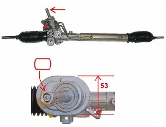 Cremalheira da direção Ford 1205998 preço, a partir de 347,03 USD