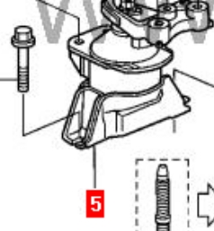 Coxim (suporte) direito inferior de motor Honda 50820SVAA05 preço, a partir de 80,02 USD