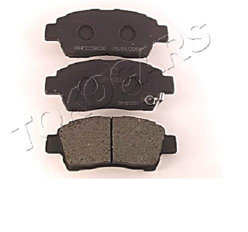 PA281AF Japan Parts Sapatas do freio dianteiras de disco