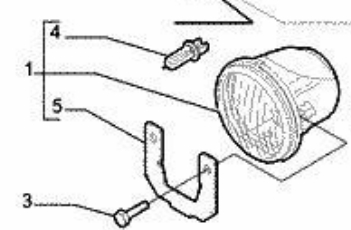 50504508 Fiat/Alfa/Lancia Luzes de nevoeiro esquerdas/direitas