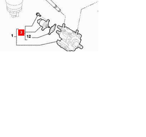 Válvula de regulação de pressão (válvula de redução da Bomba de Combustível de Pressão Alta) Common-Rail-System Fiat/Alfa/Lancia 60816659 preço, a partir de 145,32 USD