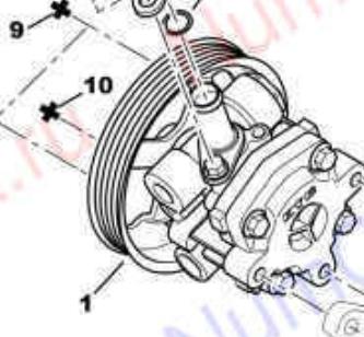 4007QR Peugeot/Citroen Bomba da Direção hidrâulica assistida
