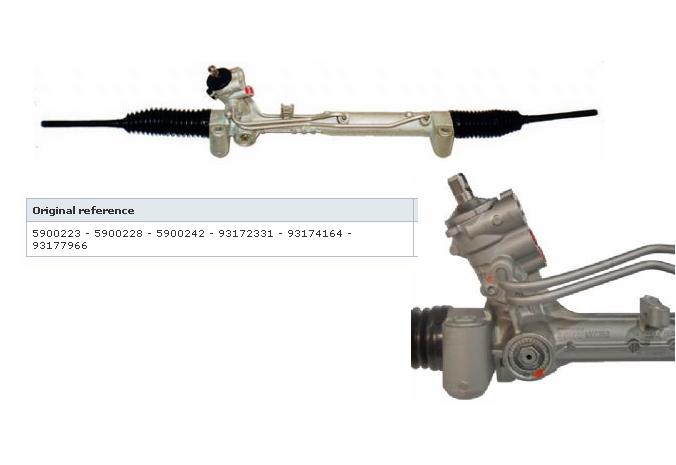 93177966 Opel Cremalheira da direção
