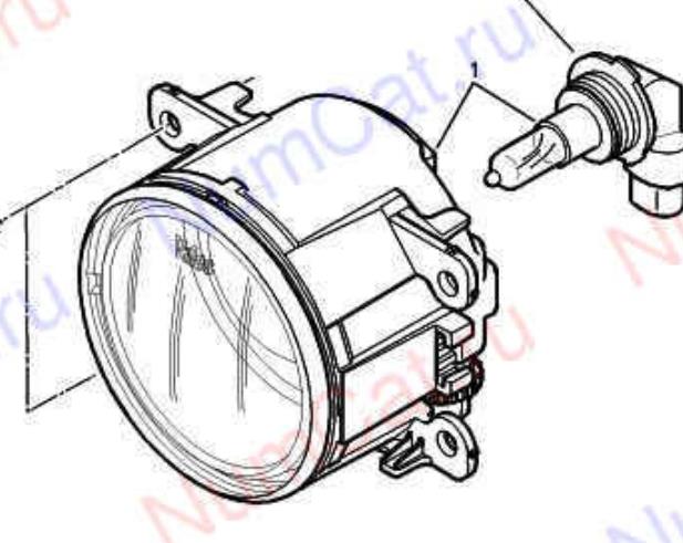 41180748 Peugeot/Citroen Luzes de nevoeiro esquerdas/direitas