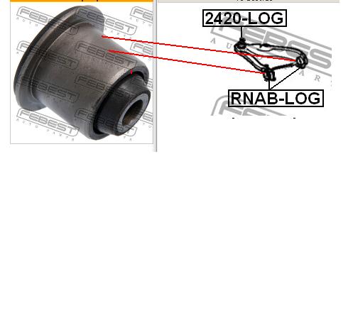 Bloco silencioso dianteiro do braço oscilante inferior 3RG 50653 preço, a partir de 5,09 USD