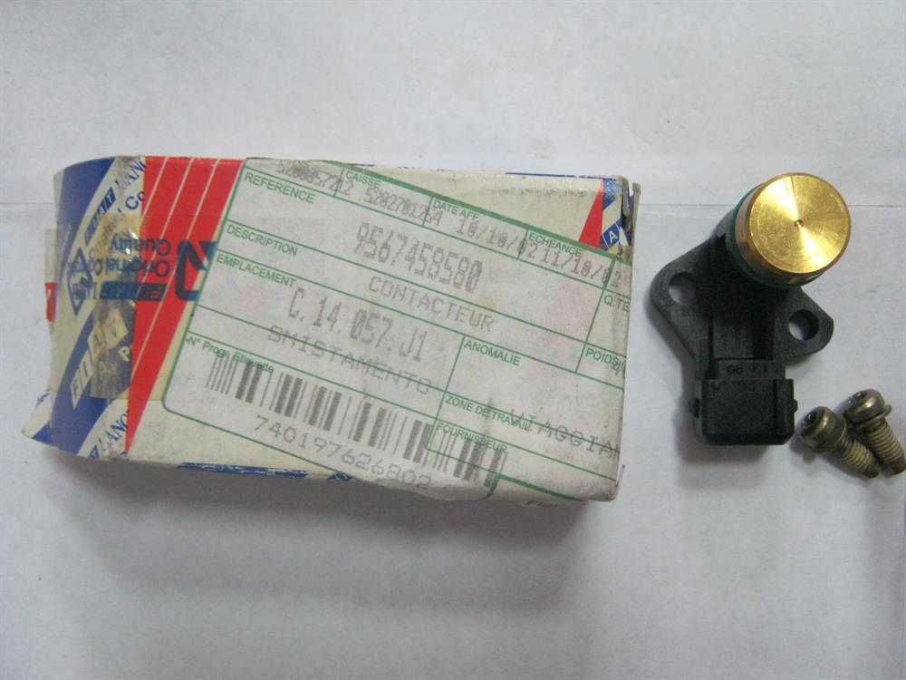 9567458580 Fiat/Alfa/Lancia Sensor de posição da válvula de borboleta (potenciômetro)