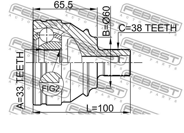 Junta homocinética externa dianteira SKF VKJA3003 preço, a partir de 63,96 USD