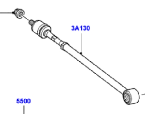 Barra transversal de suspensão traseira Land Rover LR019117 preço, a partir de 57,89 USD