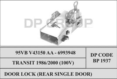 Compre HMP95VBV43150AA Hmpx Fecho de tampa de porta-malas (de 3ª/5ª porta traseira)