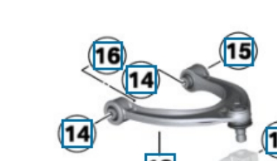 Braço oscilante superior esquerdo/direito de suspensão dianteira BMW 31126775967 preço, a partir de 100,45 USD