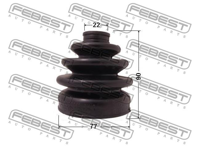Bota de proteção externa de junta homocinética do semieixo dianteiro Hyundai/Kia 4950917A00 preço, a partir de 14,67 USD