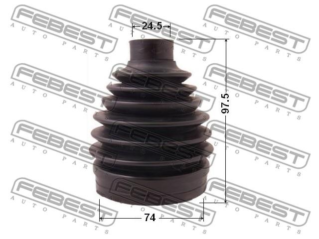 Bota de proteção externa de junta homocinética do semieixo dianteiro Febest 0417PCY2 preço, a partir de 23,55 USD