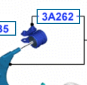 1502084 Ford Bloco silencioso dianteiro do braço oscilante inferior