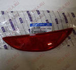 924051R000 Hyundai/Kia Retrorrefletor (refletor) do pára-choque traseiro esquerdo