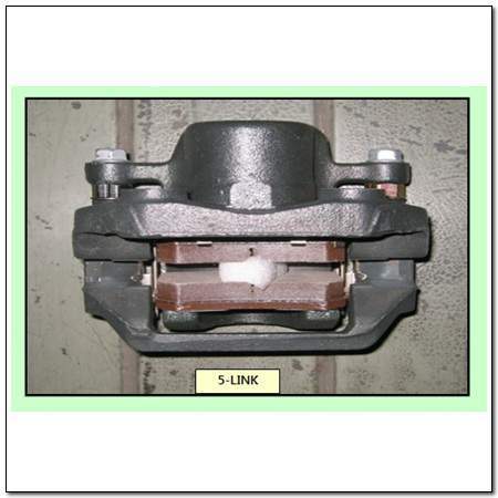 4844009002 Ssang Yong Suporte do freio traseiro direito