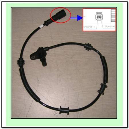  Sensor dianteiro de ABS SsangYong Actyon Sports pick-up (2012 - 2026) Sports
