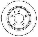 Compre GTYF26251C Mazda Disco do freio traseiro