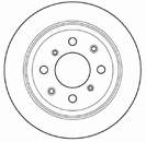 Compre DP402C Japan Parts Disco do freio traseiro