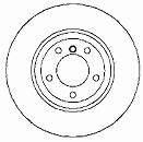 34116864047 BMW Disco do freio dianteiro
