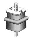 Coxim (suporte) direito dianteiro de motor Metalcaucho 00965 preço, a partir de 20,00 USD