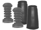 Pára-choque (grade de proteção) de amortecedor traseiro + bota de proteção Volkswagen Jetta 1 16