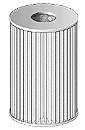 Filtro de óleo Renault (RVI) 8671014027 preço, a partir de 5,07 USD