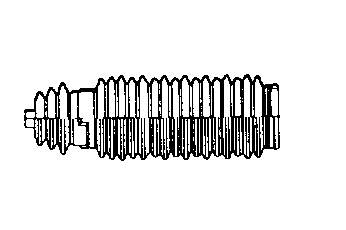 Compre 01310 Metalcaucho Bota de proteção do mecanismo de direção (de cremalheira)