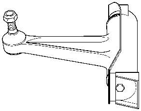 Braço oscilante superior esquerdo de suspensão dianteira Mercedes A1403307607 preço, a partir de 103,02 USD