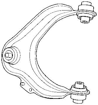 Braço oscilante superior esquerdo de suspensão dianteira Honda 51460S1AE01 preço, a partir de 53,56 USD