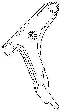 Braço oscilante inferior direito de suspensão dianteira Mitsubishi MR916134 preço, a partir de 64,50 USD