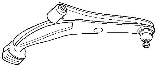 Braço oscilante inferior direito de suspensão dianteira Suzuki 4520060810 preço, a partir de 47,80 USD