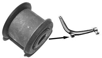 Bloco silencioso dianteiro do braço oscilante inferior Peugeot/Citroen 352378 preço, a partir de 4,42 USD
