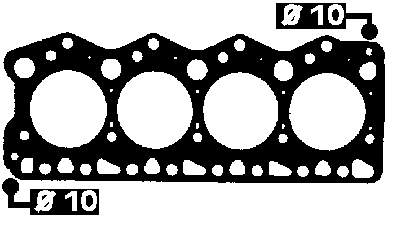 Vedante de cabeça de motor (CBC) Ajusa 10049800 preço, a partir de 38,50 USD