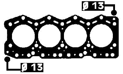 Vedante de cabeça de motor (CBC) Ajusa 10068510 preço, a partir de 30,84 USD