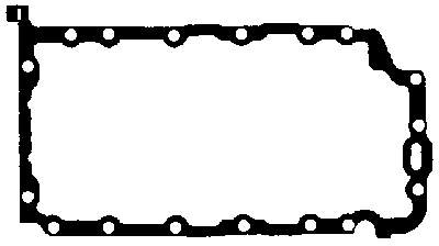 90502195 Opel Vedante de panela de cárter do motor