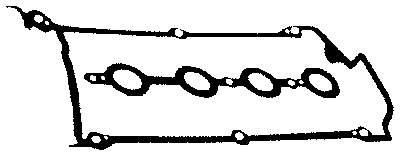 56003300 Ajusa Vedante da tampa de válvulas de motor, kit
