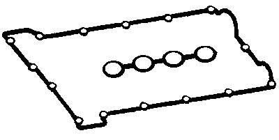 56024300 Ajusa Vedante da tampa de válvulas de motor, kit