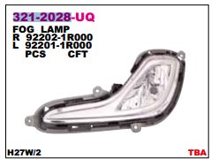 922011R000 Hyundai/Kia Luzes de nevoeiro esquerdas