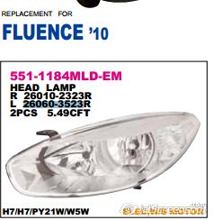 LPN872 Magneti Marelli Luz esquerda