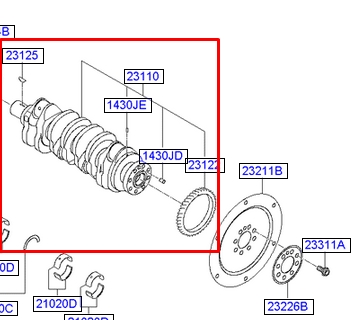 Compre Cambota de motor Hyundai Santa Fe 3