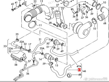 Cano derivado do sistema de controlo de turbina VAG 06A145712C preço, a partir de 85,48 USD