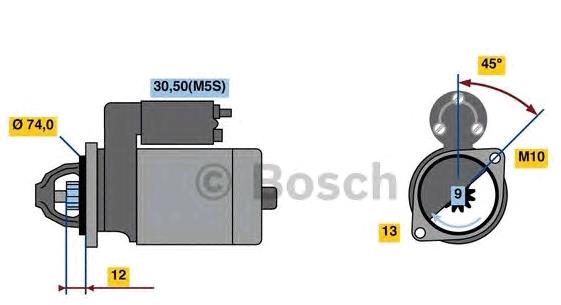 Motor de arranco Chrysler 05033067AB preço, a partir de 71,51 USD