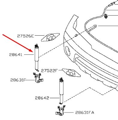Injetor de fluido para lavador da luz dianteira direita Nissan/Infiniti 286415X20B preço, a partir de 69,65 USD