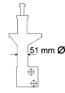 Amortecedor dianteiro TRW JGC136T preço, a partir de 59,84 USD