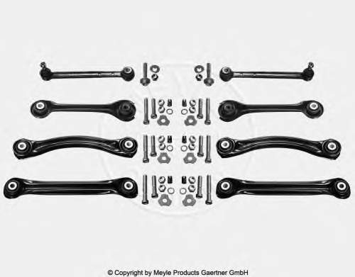0140350017 Meyle Kit de braços oscilantes de suspensão traseira